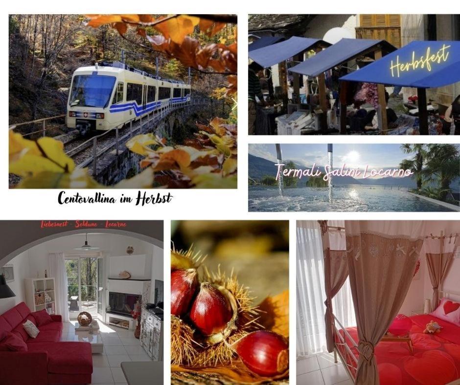 Liebesnest Am Maggiafluss Apartment Solduno Екстериор снимка